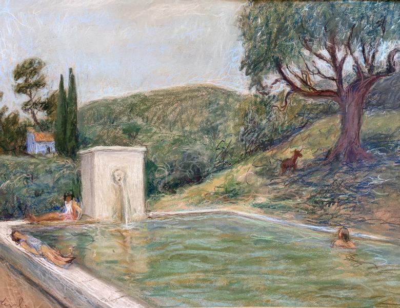 La serve du domaine d'Orvès