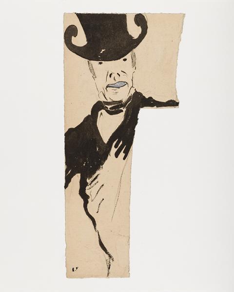 L'acteur Ernest Coquelin cadet dans le rôle de Léridon, 1890