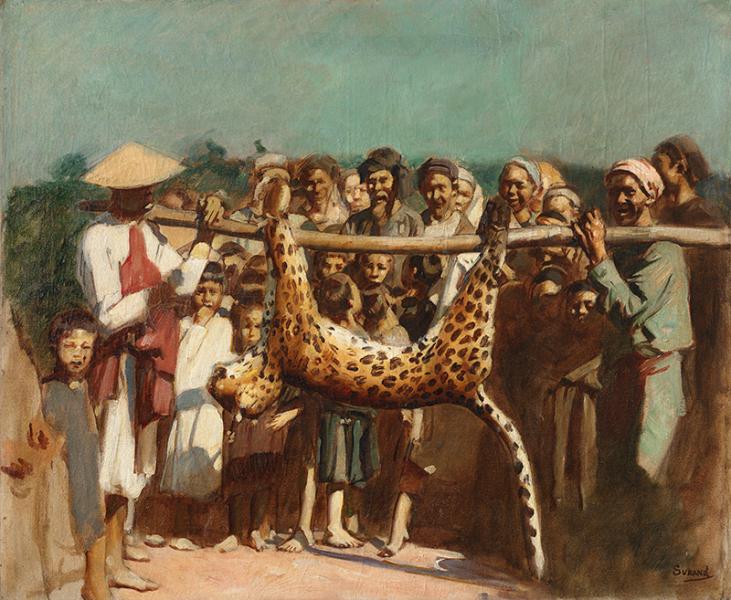 Retour de chasse en Asie