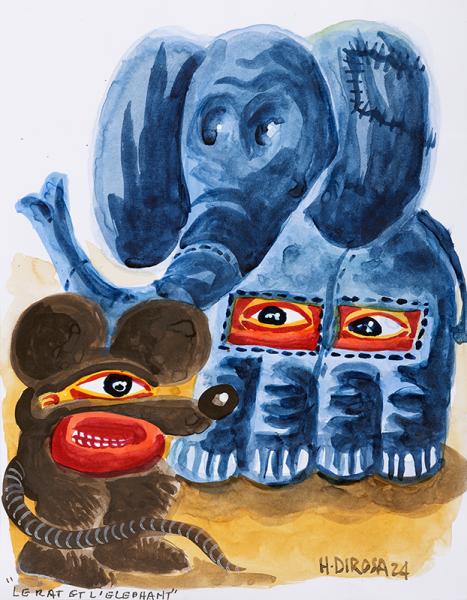 Le rat et l'éléphant, 2024