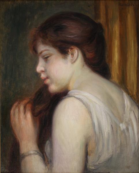 Jeune fille se peignant, 1892-94